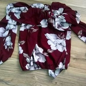 Cute floral blouse